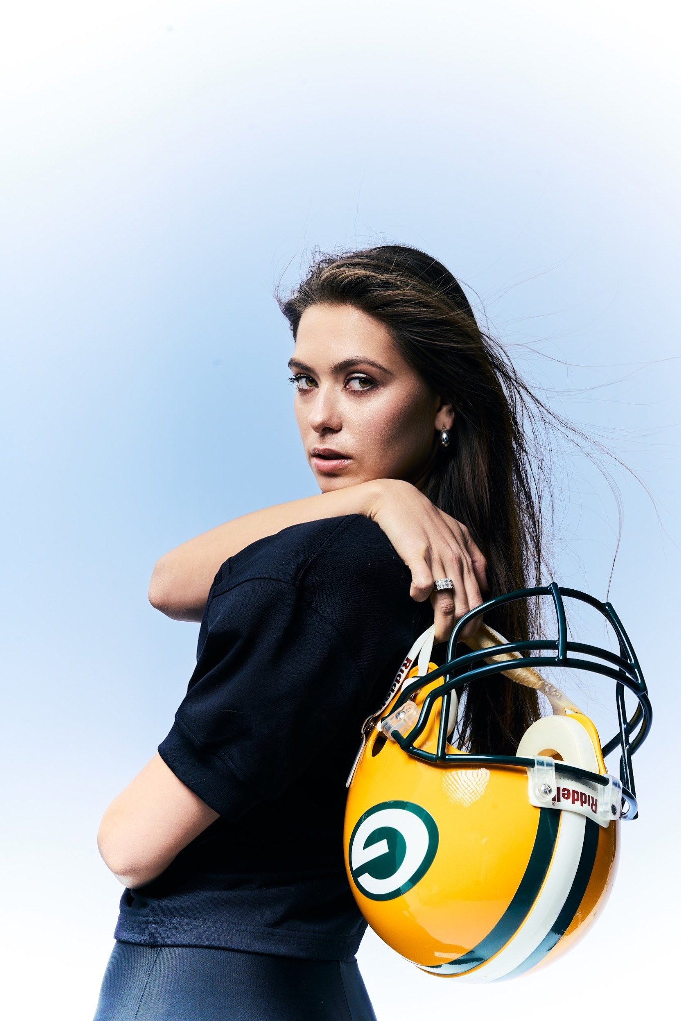 Creative editorial portrait
